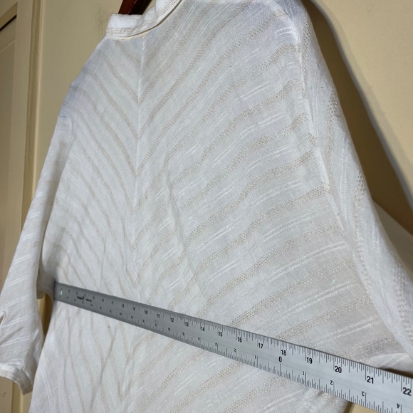 Massimo Dutti Cream Button-Up Blouse - Picture 9 of 9